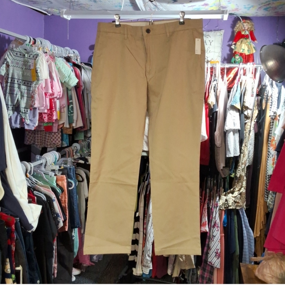 Goodthreads Men's Light Khaki Brown Pants
